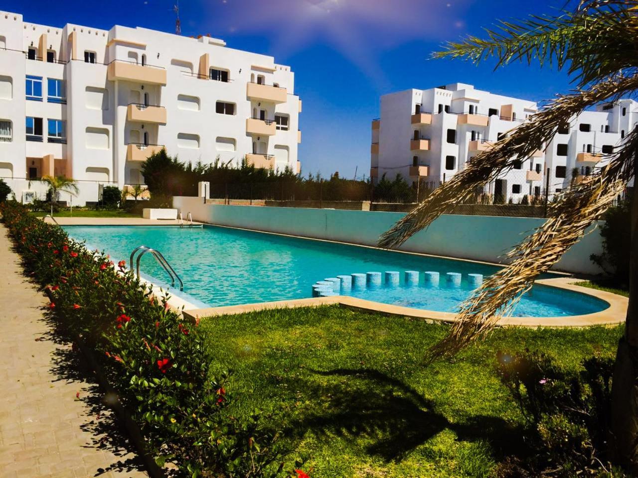 Nouveau, Residence Cap Spartel Avec Une Vue Sur Mer Tangier Bagian luar foto